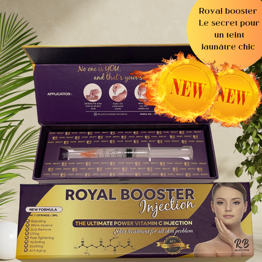 2 packs royal booter super whitening nouvelle formule et packaging
