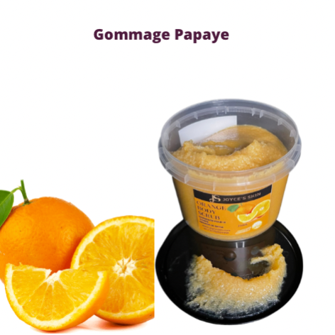 Gommage à l’orange +sucre