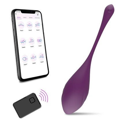 Jouets sexuels intelligents sans fil avec télécommande avec application Jumping Egg