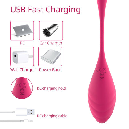 Jouets sexuels intelligents sans fil avec télécommande avec application Jumping Egg