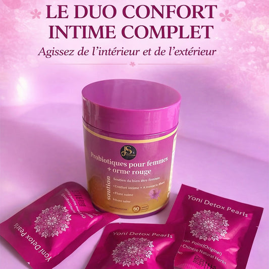 Duo yoni confort féminin complet