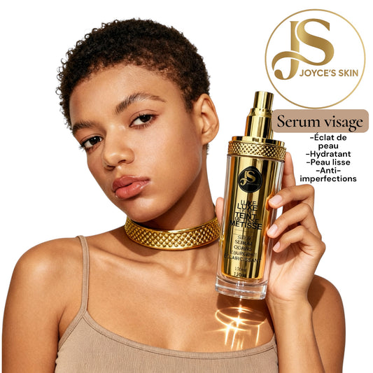 Sérum Visage LUXE TEINT MÉTISSE – Hydratant & Éclaircissant – Anti-imperfections – 120ml