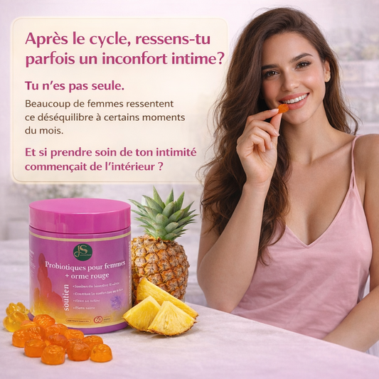 gummies confort femme goût ananas