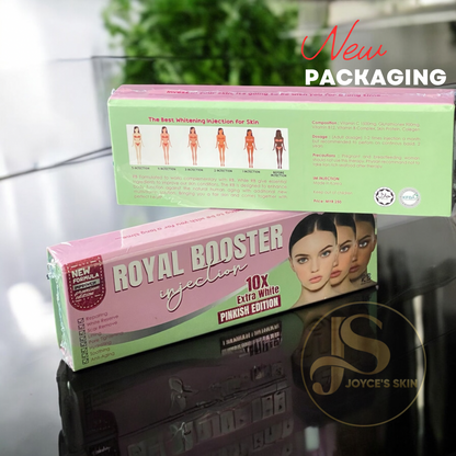 2 packs royal booter super whitening nouvelle formule et packaging